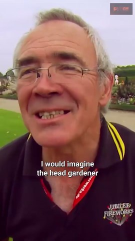 Pyro in a 300-year garden