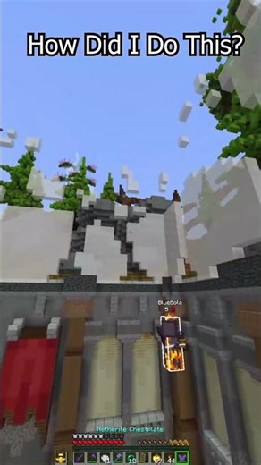 How Did I Do This?!? #minecraft #pvp #macepvp