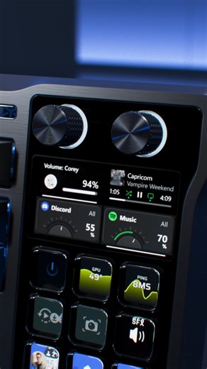 elgato on Instagram: "This is Galleon 100 SD! We teamed up with @CORSAIR to build a Stream Deck-integrated mechanical keyboard with competitive-grade speed and fully customizable controls. ⌨️ Link in bio to tap into a new era of input."