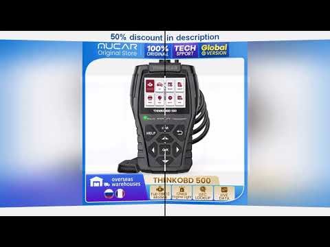 Latest Products You Must Know! THINKOBD 500 OBD2 Scanner Auto diagnostic tool scan tools Engine L