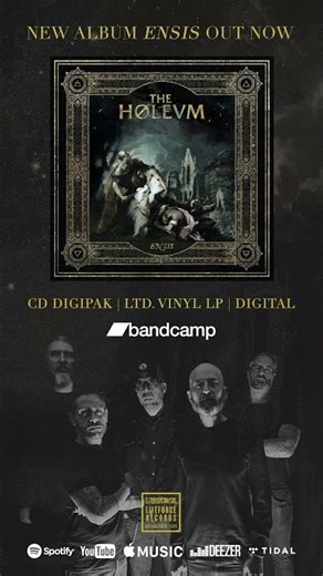 New THE HOLEUM album "Ensis" out now! #metal #doommetal #progressivemetal