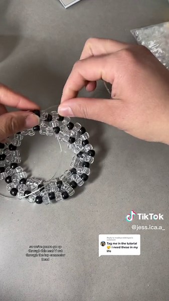 Beginner Kandi Cuff Tutorial - X Cuff Design
