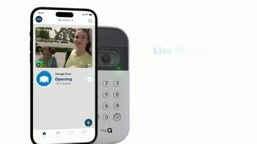 myQ Smart Garage Video Keypad TV Spot, 'Introducing'