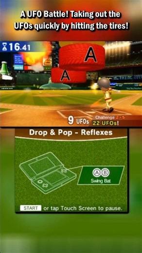 Breezing Through The UFO Battle on Drop and Pop! | Rusty's Real Deal Baseball (Shorts) #shorts