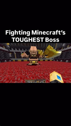 AJTHEBOLD on Instagram: "Fighting Minecraft’s Toughest Boss #minecraft #minecraftmemes #reels #gaming"