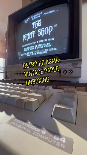 Vintage Computer ASMR: Commodore 64 & Dot Matrix Printer Unboxing