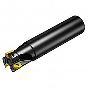 Sandvik Coromant 1.5" Dia, CoroMill 490 Square Shoulder milling Cutter, 0.75" Arbor Mount, CoroMill 490-size 08(490R-08T308..) Insert, 90° Lead, A490-038R19-08M (Pack of 1)