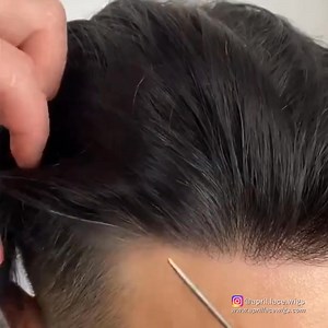 1.2M views · 8.7K reactions | Toupee for bald,it's magic | April Lace Wigs | Facebook