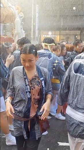 ⛩️👘住吉神社の水かけ祭り #お祭り