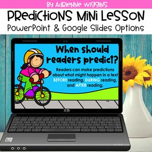 Making Predictions Mini Lesson (PPT & Google Classroom) Distance Learning