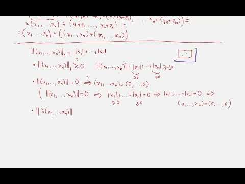 Project Banach Spaces - 05 - An Example Of A Banach Space