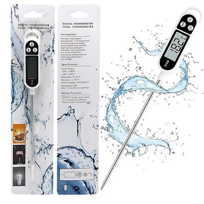 Digital Meat Thermometer Food Temperature Probe for Cooking BBQ Turkey Kitchen | eBay UK