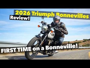 2026 Triumph Bonneville T100 & T120 review | New! Improved?