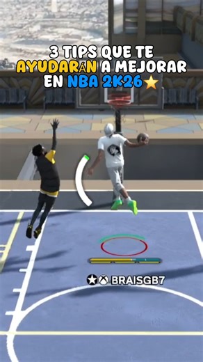 3 TIPS QUE TE AYUDARÁN A MEJORAR⭐️ #NBA #Nba2k #Nba2k26 #Baloncesto #fyp