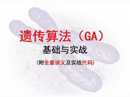 【智能优化算法】遗传算法（GA）基础与实战，附原理讲义及实战代码，数学建模国赛美赛必看