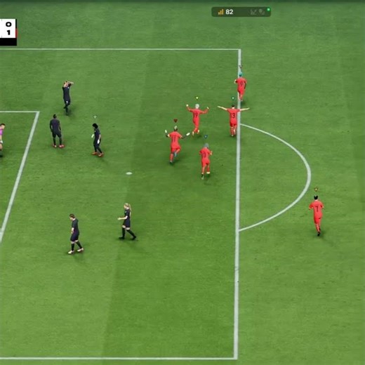 Textbook 4-4-2 Goal: Wide → Inside → Wide → Volley
