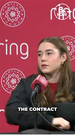 Thorns’ Olivia Moultrie on staying in Portland: 'Want to be the best player in the world'