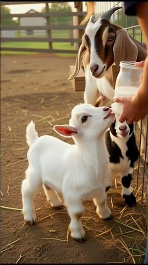 Cute Baby Goats Cartoon 🐐💖 | Funny & Adorable Kids Animation