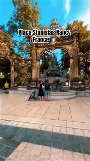 Place Stanislas, Nancy (France)the beautiful square #travel #nancy with