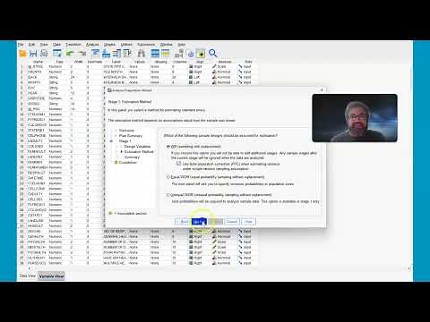 SPSS Complex Samples Regression (BRFSS demo)