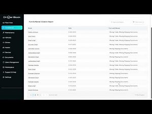 How to Manage Forms & Manner Violations in Driver Book | Compliance Made Easy