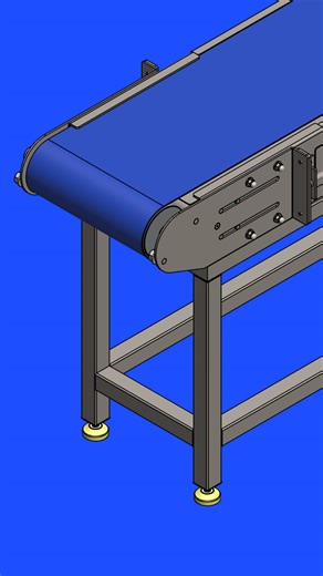 Shapr3D: CAD + 3D modeling on Instagram: "🤔 Problem: Sticky materials don't clean themselves off conveyor belts. 💡 Solution: Model a belt scraper that clears residue during operation without damaging the belt surface. What do you think of this modeling process? #Shapr3D #CADmodeling #MechanicalEngineering"