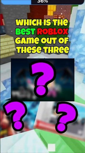 Which Roblox Game Is Better | P6