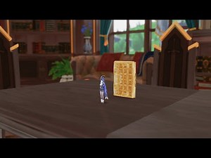 Waffle Falling Meme - Clorinde Version - Genshin Impact Fan Animation