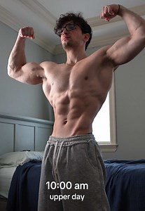 trying upper lower split for fun #gym #gymmotivation | upper lower splits