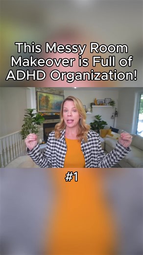 This Messy Room Makeover is Full of ADHD Organization!#clutterbug #31#cluttermakeover#adhdclutter #clutterbugmakeover
