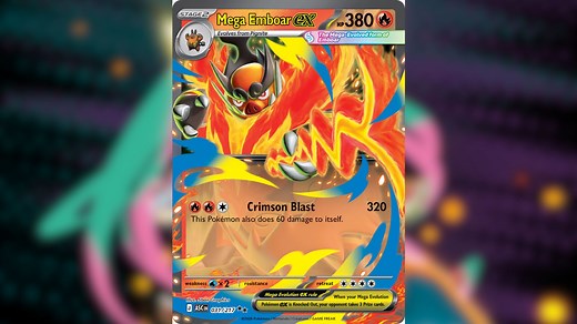 Pokemon TCG: Mega Emboar Ex Deck Guide (Ascended Heroes)