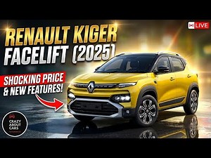 Renault Kiger Facelift (2025) || Detailed Review || crazy about car ||