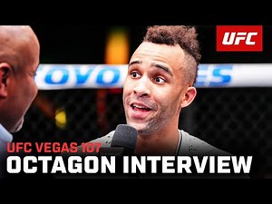 Jordan Leavitt Octagon Interview | UFC Vegas 107