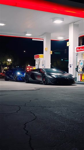 Jers on Instagram: "Nothing like 2 v12s taking over Shell"