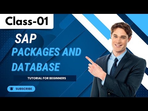 SAP | Class 01 | Database And Packages | Tutorial for Beginners