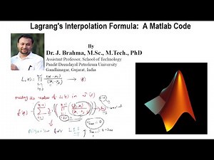 Lagrange's Interpolation: A Matlab Code