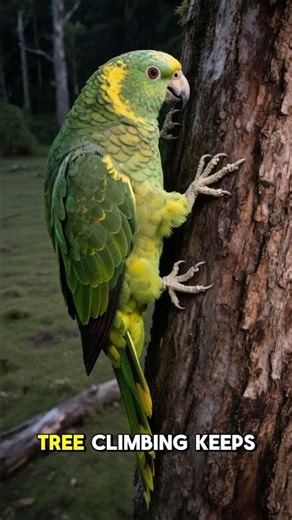 Kakapo Facts: The Flightless Parrot That Lives at Night #Kakapo #RareBirds #WildWonderpedia