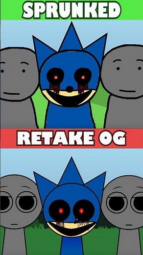 Incredibox Sprunked Retake BONUSE VS OG Retake BONUS 😱 All Characters!