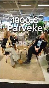Mitä sä oisit hankkinut 1000 € budjetilla parvekkeelle?😎
