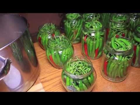 Preparation - chili peppers in vinegar How to make