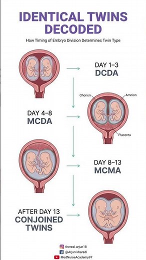Types of Twin Pregnancy Explained | DCDA, MCDA & MCMA Twins in Obstetrics and Fetal Medicine