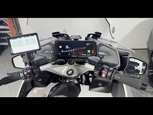 BMW R1250 RT - SETTING UP YOUR TFT AND CONNECT DEVICES