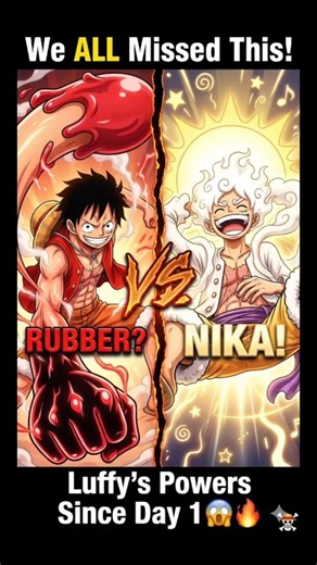 Luffy’s REAL Powers Were NEVER Rubber?! 😱 We All Missed This #onepiece #luffy #shanks #shorts