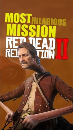 This RDR2 Mission is hilarious 🤣 || #shorts #rdr2