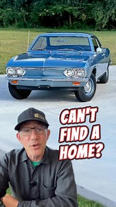 Bob Waldman on Instagram: "Needs to be driven 😍 #lowmiles #chevycorvair #classiccar #auctioncars #monza The VIN 101379W705381 belongs to a 1969 Chevrolet Corvair, built at the Willow Run, Michigan plant. The “10137” sequence identifies it as a Corvair 500 coupe, the base trim two-door hardtop, while “9” confirms the 1969 model year. This was the Corvair’s final production year, with only about 6,000 units built across all models, making any ’69 Corvair relatively rare. Chevrolet launched the Co