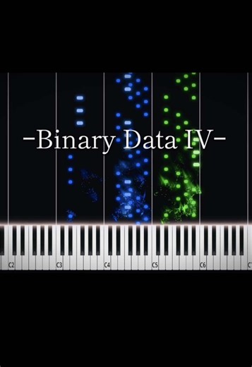 Binary Data IV piano tutorial – full version