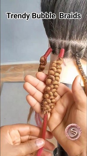 Easy Bubble Braids 💇‍♀️ | Simple Yet Stylish 😍