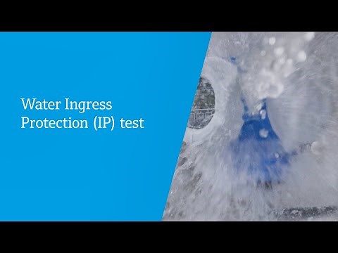 Water Ingress Protection (IP) test