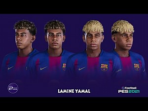 Lamine Yamal Face PES2021 / FL26