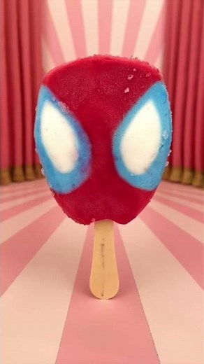 The Melting Ice Cream Spider-Man Popsicle #Shorts